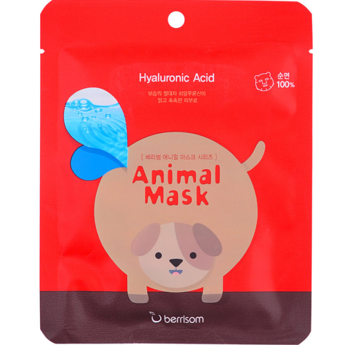 Berrisom Animal Mask Series - Dog Маска тканевая с гиалуроновой кислотой 25мл