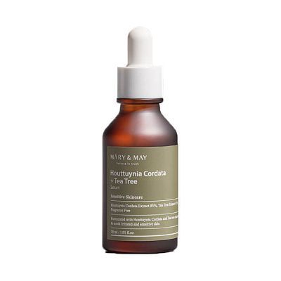 Сыворотка для проблемной и чувствительной кожи MARY&MAY Houttuynia Cordata+Tea Tree Serum 30млУЦЕНКА
