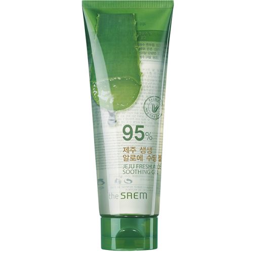 The Saem Jeju Fresh Aloe Soothing Gel 95% Гель с алоэ универсальный увлажняющий 250мл