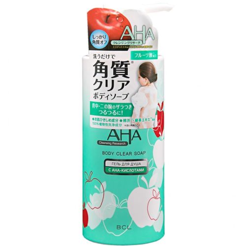 BCL AHA Body Soap Гель для душа для нормальной кожи с фруктовыми кислотами 400мл