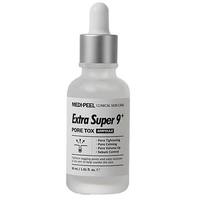Себорегулирующая ампула для сужения пор Medi-Peel Extra Super 9 Plus Pore Tox Ampoule 30 мл УЦЕНКА