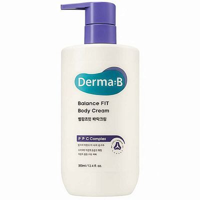Укрепляющий крем для тела с ПДРН и пептидами Derma:B Balance Fit Body Cream 380мл