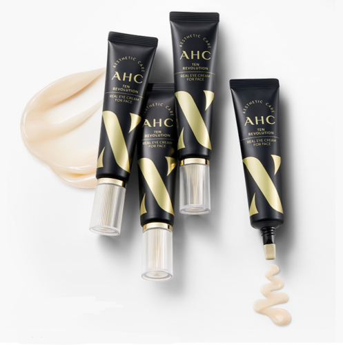 AHC Ten Revolution Real Eye Cream For Face Антивозрастной крем для век с эффектом лифтинга 12мл фото 2