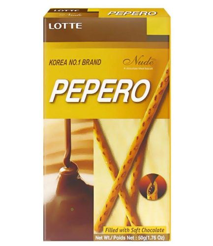 Lotte Pepero Choco Filled Соломка с шоколадом 50г