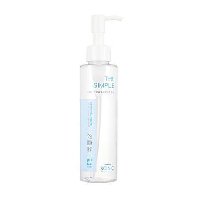 Scinic The Simple Light Cleansing Oil  Гидрофильное масло для чувствительной кожи 150мл