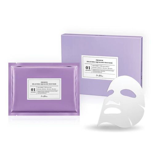 Dr. Althea Premium Squalane Silk Mask Увлажняющая шёлковая премиум-маска со скваланом 28 г фото 3