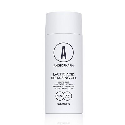 Гель для умывания с молочной кислотой Ангиофарм Lactic Acid Cleansing Gel 50мл