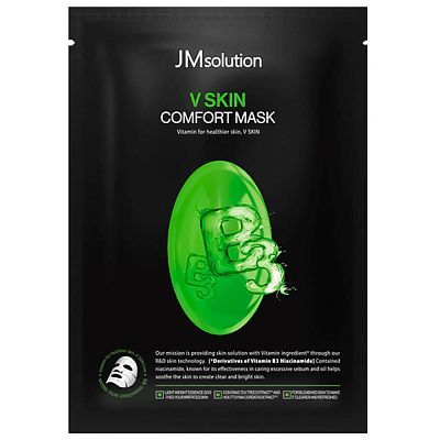 JMSolution V Skin Comfort Mask Тканевая маска для сияния кожи с витамином B3 30 мл