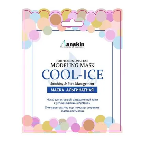 Anskin Cool-Ice Modeling Mask Альгинатная маска успокаивающая