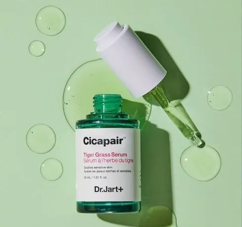 Dr.Jart+ Cicapair Serum Derma Green Solution Сыворотка для проблемной и чувствительной кожи 15мл фото 3
