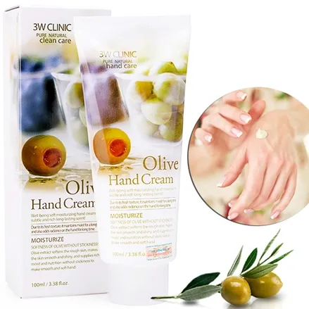 3W Clinic Oliva Hand Cream Крем для рук с Оливой (Мягкость и увлажнение) 100мл