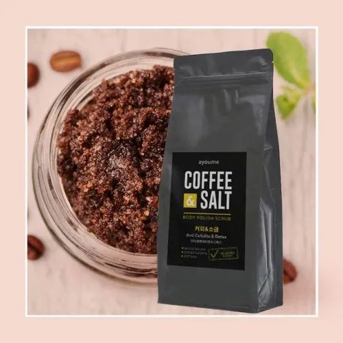 Ayoume Coffee & Salt Body Polish Scrub Кофейно-соляной скраб для тела 450 г фото 2
