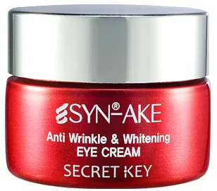 Secret Key SYN-AKE Антивозрастной змеиный крем для кожи вокруг глаз с эффектом ботокса 15мл