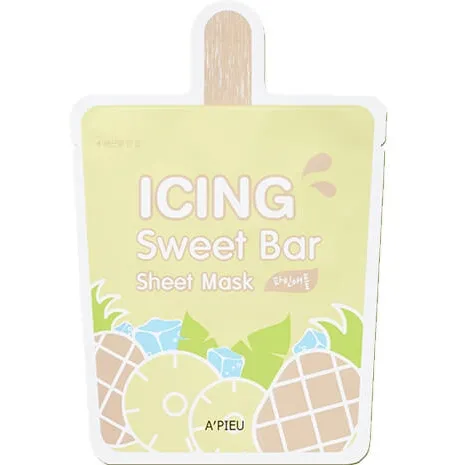 A'pieu Icing Sweet Bar Sheet Mask Тканевая маска-мороженое (Ананас) 21г