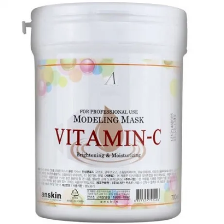 Anskin Vitamin-C Modeling Mask Увлажняющая альгинатная маска с витамином С (банка) 240г