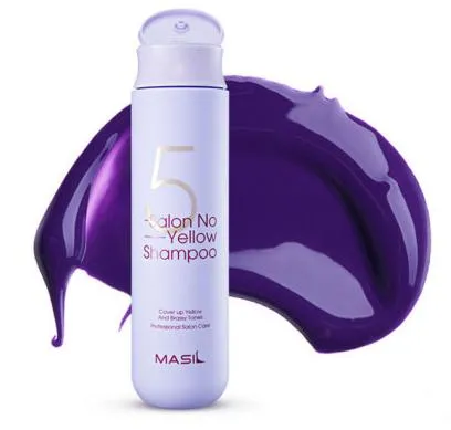 Masil 5 Salon No Yellow Shampoo Шампунь для окрашенных волос против желтизны 300мл