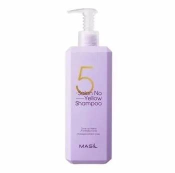 Masil Masil 5 Salon No Yellow Shampoo Шампунь для окрашенных волос против желтизны 500мл