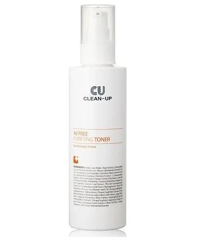 CU Skin Clean-Up AV Free Purifying Toner Балансирующий очищающий тонер для проблемной кожи 180мл