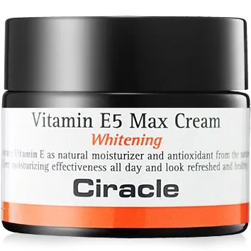 Ciracle Vitamin E5 Max Cream Осветляющий крем для лица с витамином Е5 50мл