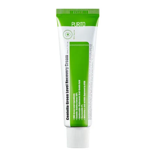Purito Centella Green Level Recovery Cream Успокаивающий восстанавливающий крем с центеллой 50мл Purito Centella Green Level Recovery Cream Успокаивающий восстанавливающий крем с центеллой 50мл