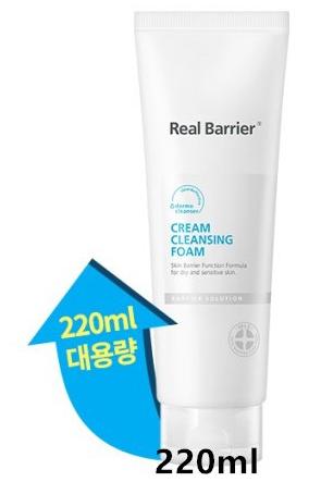 Real Barrier Cream Cleansing Foam Кремовая пенка с нейтральным pH 5.5 220мл