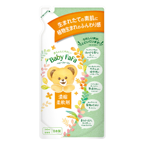 Nissan Baby FaFa Series Кондиционер для стирки детского белья (рефил) 540мл