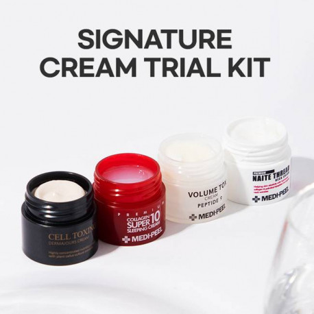 Medi-Peel Signature Cream Trial Kit Набор на интенсивное восстановление 4*10г фото 4