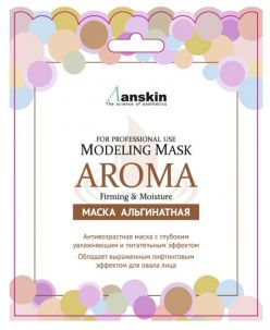Anskin Aroma Modeling Mask Антивозрастная питательная альгинатная маска (саше) 25г