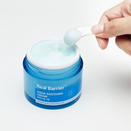 Real Barrier Aqua Soothing Cream Ламеллярный успокаивающий гель-крем 50мл фото 3