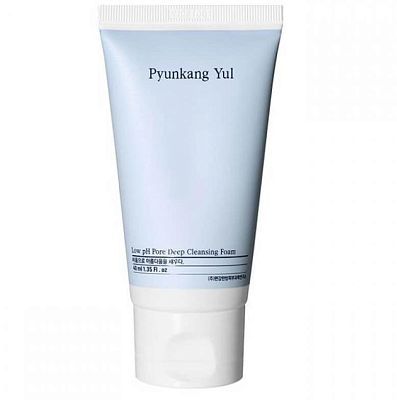 Pyunkang Yul Low pH Pore Deep Cleansing Foam Мягкая пенка с AHA-кислотами для жирной кожи 40мл