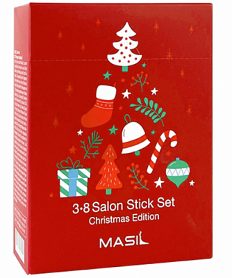Masil 3-8 Salon Stick Set Christmas Edition Лимитированный набор для волос 20*8 мл