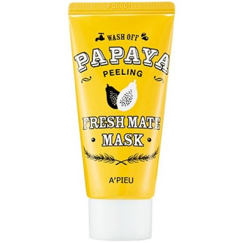 A'pieu Fresh Mate Papaya Mask Peeling Эффективная маска-пилинг с папайей для очищения кожи лица 50мл