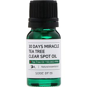 Some By Mi 30 Days Miracle Tea Tree Clear Spot Oil Средство для лечения и заживления воспалений 10мл