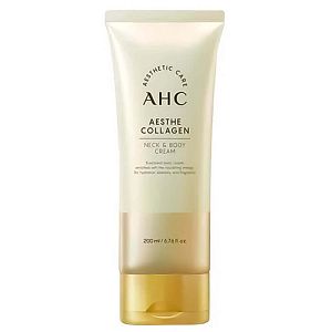 AHC Aesthe Collagen Neck & Body Cream Крем с коллагеном для упругости шеи и тела 200 мл