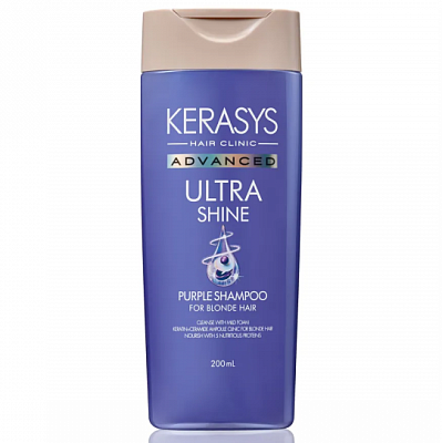 Kerasys Advanced Шампунь для волос Идеальный Блонд с церамидами 200 мл УЦЕНКА