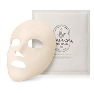 SO NATURAL Kombucha Mud Mask Глиняная маска-корсет с комбучей 13г