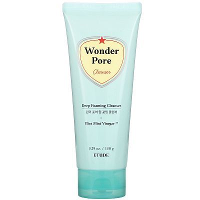 Etude House Wonder Pore Cleanser Пенка для умывания для жирной и проблемной кожи УЦЕНКА 150 г