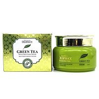 Deoproce Premium Green Tea Total Solution Cream Премиум-крем для лица с зеленым чаем 100мл