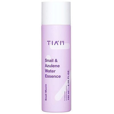 Tiam Snail & Azulene Water Essence Тонер-эссенция для сухой и чувствительной кожи с азуленом 180 мл