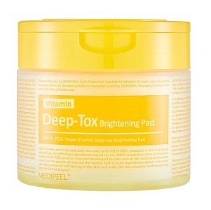 Medi-Peel Vitamin Deep-Tox Brightening Pad Осветляющие витаминные пэды для лица 70 шт