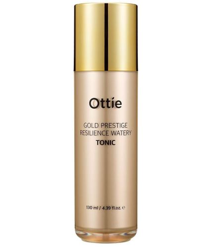 Ottie Gold Prestige Resilience Watery Tonic Увлажняющий тоник для упругости кожи 120мл