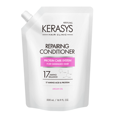 Kerasys Восстанавливающий кондиционер для поврежденных волос (рефил) 500мл