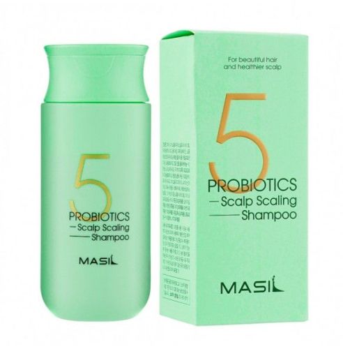 Masil 5 Probiotics Scalp Scaling Shampoo Глубокоочищающий шампунь с пробиотиками 150мл