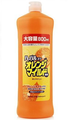 Mitsuei Концентрированное средство для мытья посуды, овощей и фруктов с ароматом апельсина 800мл