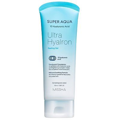 Missha Super Aqua Peeling Gel Эффективный пилинг-гель для лица 100мл