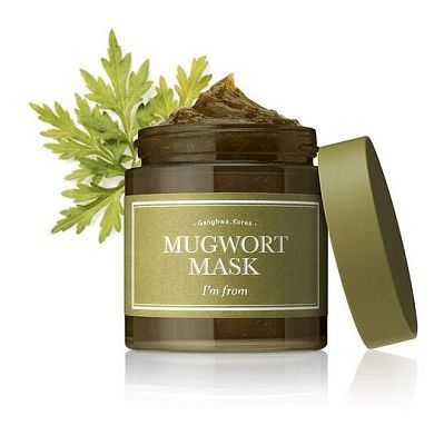 I'm from Mugwort Mask Очищающая маска с полынью для проблемной кожи 110г