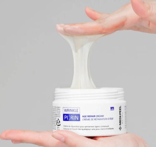 Medi-Peel Wrinkle Plirin Age Repair Cream Крем экспресс-действия против морщин с волюфилином 200г фото 3