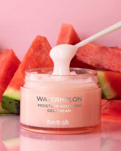 Heimish Watermelon Moisture Soothing Gel Cream Миниатюра суперлегкого увлажняющего крем-геля с арбуз фото 3