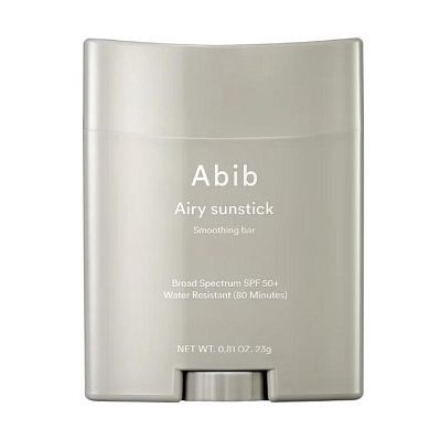 Abib Airy Sunstick Smoothing Bar Солнцезащитный стик с матовым финишем SPF50+ PA++++ 23 г